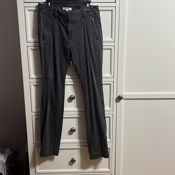 Dark grey velvet trousers - Picture 5 of 7